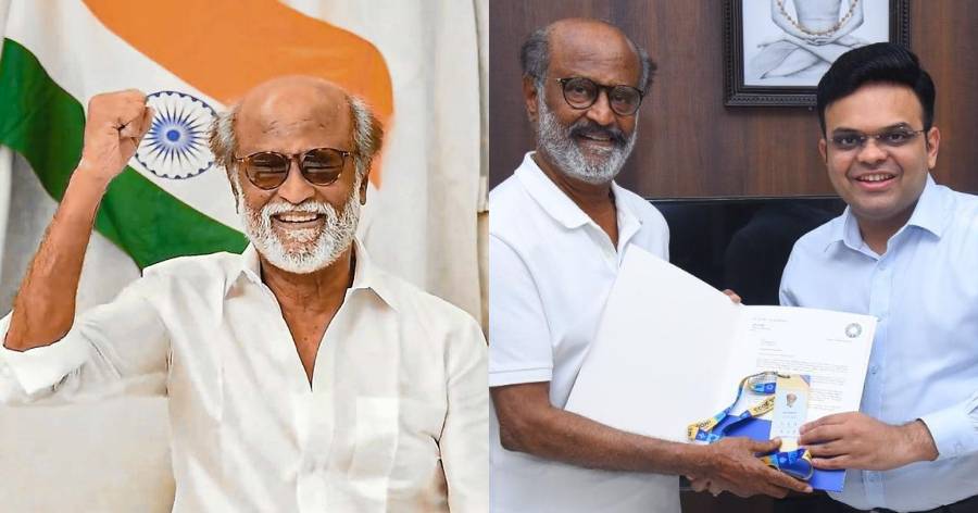 Superstar Rajinikanth Thanks Bcci And Jay Shah For The World Cup 2023