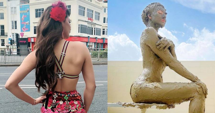 Uravashi Nudes - Urvashi rautela semi nude mud bath photo legend saravana movie heroine |  Galatta