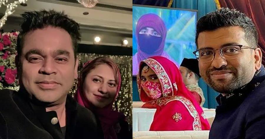 Ar rahman daughter khatija gets engaged to riyasdeen shaik mohamed ...