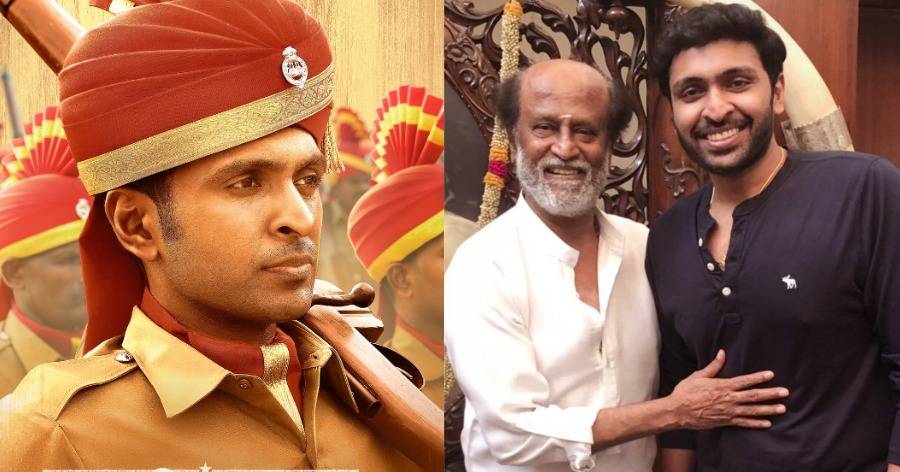 Rajinikanth appreciates vikram prabhu after watching taanakkaran