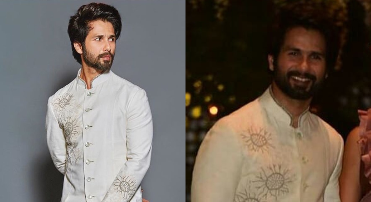 shahid kapoor sherwani